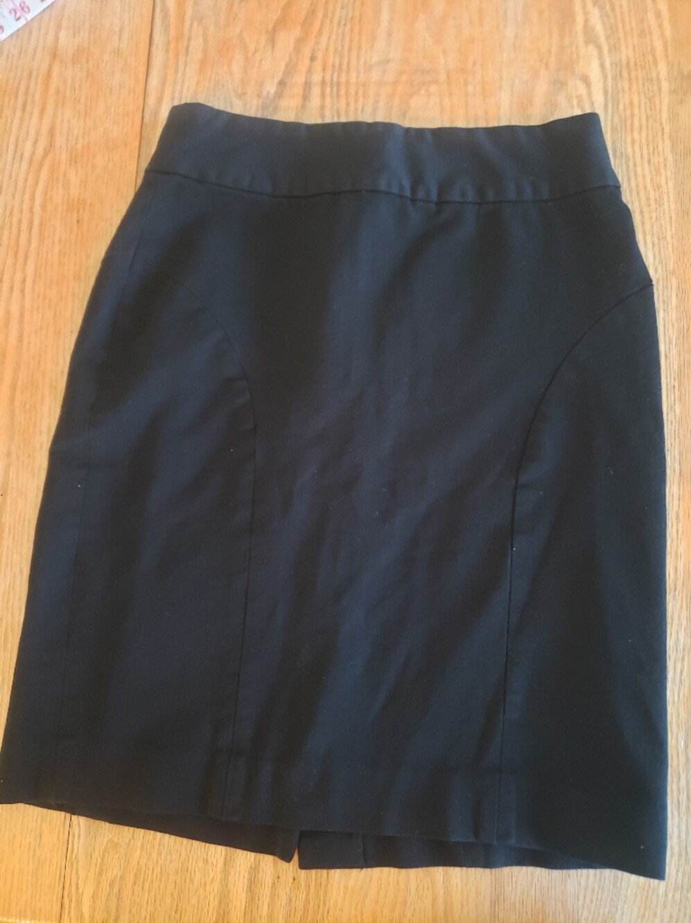 Banana Republic Black Tailored Pencil Skirt